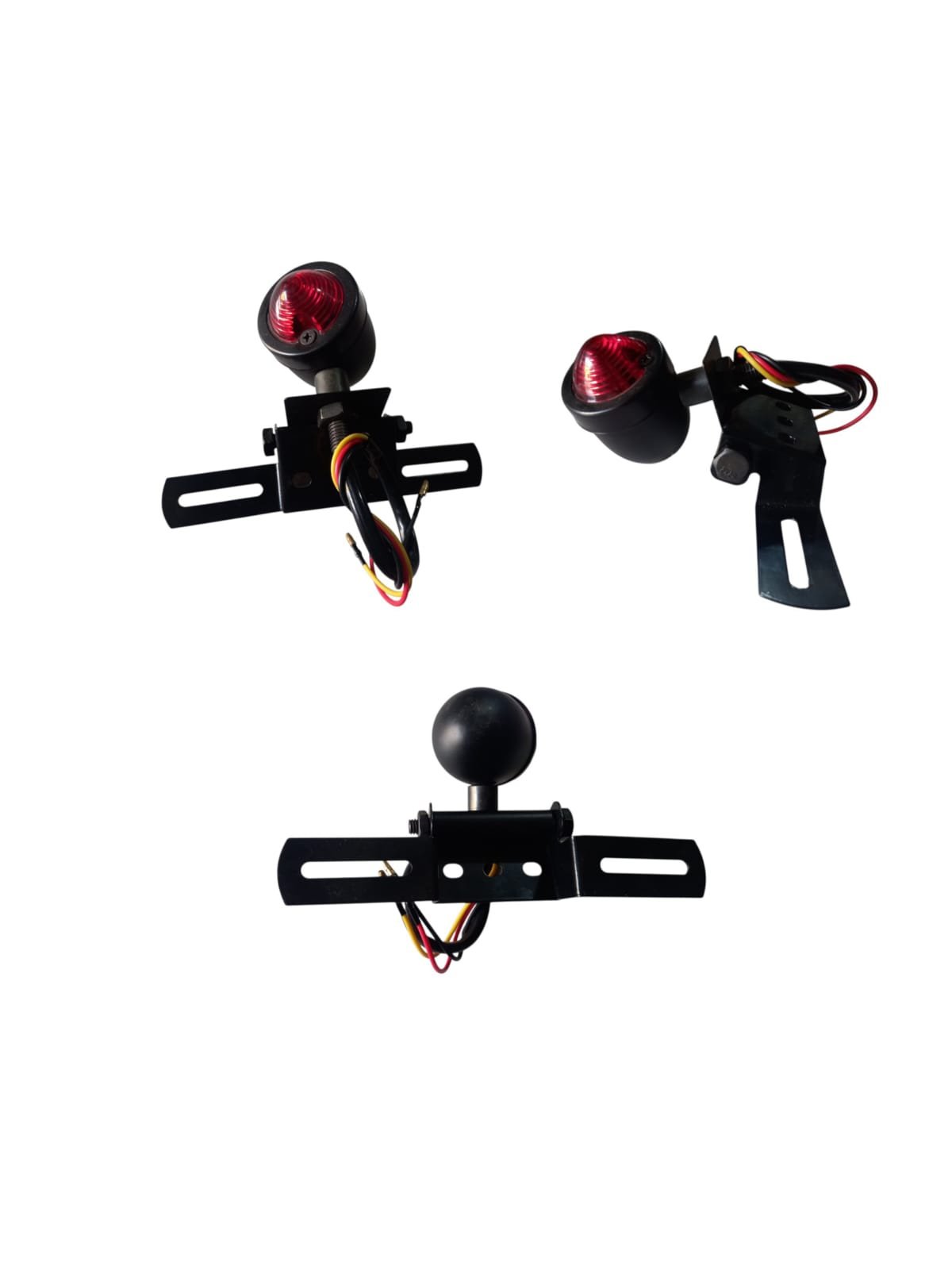 STOP LED CAFE RAICING CON PORTAPLACA - imagen 1