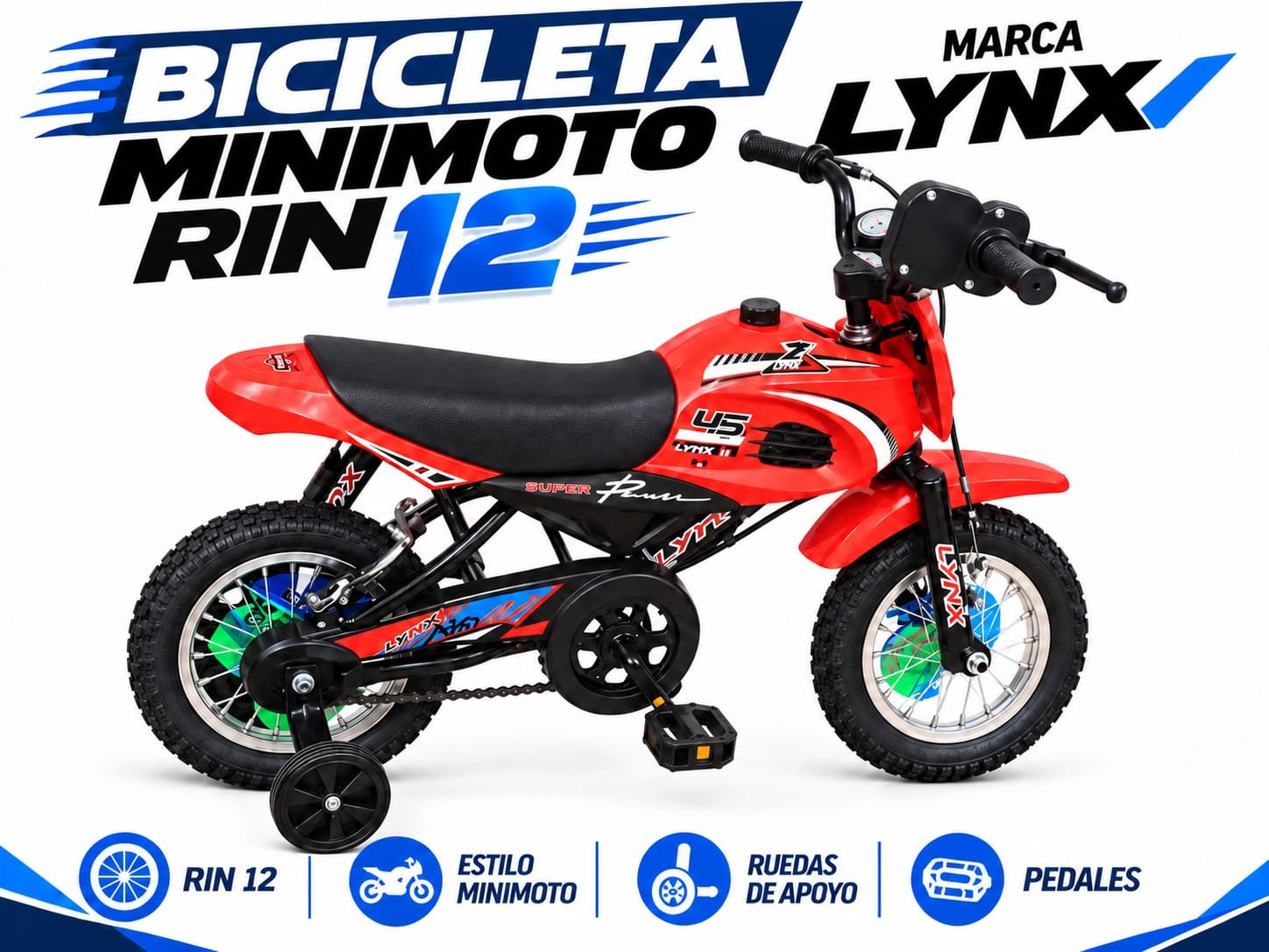BICICLETA MINIMOTO RIN 12 - imagen 1